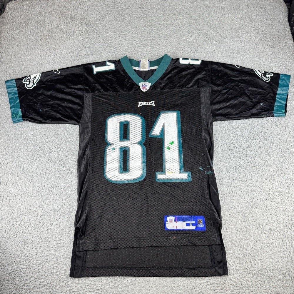 Vintage Y2K Reebok Philadelphia Eagles Terrell Owens Black NFL Football Jersey S